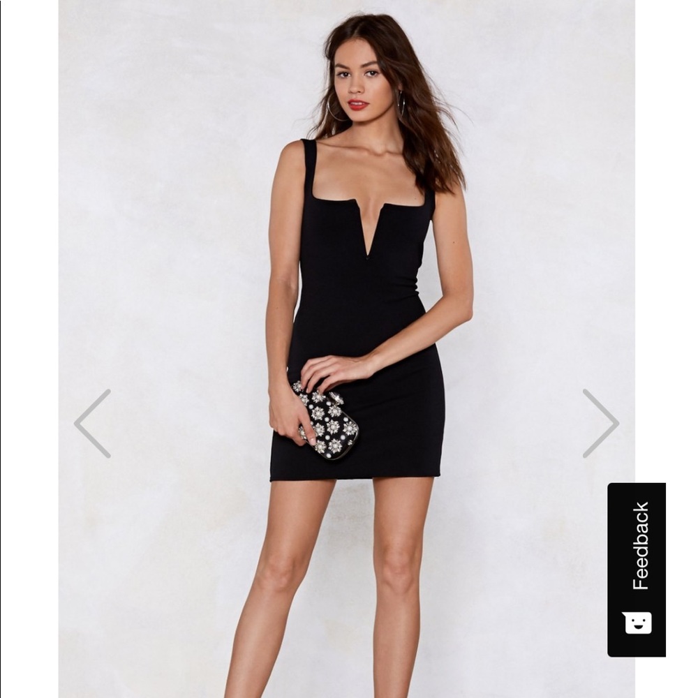 Nasty Gal I’ll V There Mini Dress